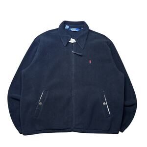 Polo Ralph Lauren Full Zip Polartec Fleece Jacket Size XL Vintage 90’s ( Flaws )